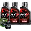 Motul Tagliando Olio Motul 300V 5W40 Per Aprilia 300 Sport City Cube Street�2008>2014