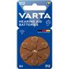 Varta Apparecchio acustico 312, confezione in blister da 6 pezzi Batterie per apparecchi acustici"