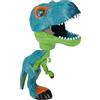Wild Republic Chompers T-Rex Verde, Tyrannosaurus Rex Giocattolo, Dinosauro Giocattolo, Regalo Per Bambino, Premendo La Leva Chiude La Bocca, Dinosauro Bocca Aperta, 24 cm