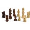 Gettimore Set di 32 pezzi di scacchi in legno, realizzati a mano, 65 mm, stile classico, adatti per giochi in famiglia