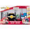 Pokémon Game Surprise Attack Game Togetic with Stand & Bulbasaur #4 with Luxury Ball & Great Ball - Fairy, Flying, Poison, Grass Disks - W4