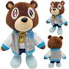 Yesmoyhe Kanye Teddy Bear Peluche, Cartoon Teddys Bear Peluche, Kanye Bear Plush Toy, Cartoon Orso Giocattoli di Plüsch, Super Morbido Teddy Bear Plush Toy, Plüsch Orso Di Laurea, per Bambini, Fan