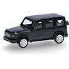 Herpa Modellino auto Mercedes-Benz Classe G (W465), nero, miniatura scala 1:87, pezzo da collezione, Made in Germany, modello in plastica