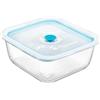 Bormioli Rocco 18x18 cm - Frigoverre Smart Contenitore Per Alimenti Quadrato Con Valvola Salva Freschezza In Vetro