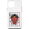 TOKYO WAVES Oni Mask Designs Custodia per iPhone 12 mini Maschera giapponese del diavolo Yokai del diavolo Hannya Giappone Oni