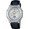 Casio Orologio Donna Casio Solare Pelle Nero Giappone LWA-M160L-1AJF Import