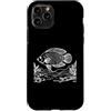 Jimbeels Custodia per iPhone 11 Pro Tilapia Line Art Acquariofilo