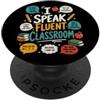 Klasswerk Parlo fluente la classe PopSockets PopGrip Adesivo