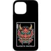 Japanese Aesthetic by Tokyo Waves Custodia per iPhone 13 Pro Max Hannya Oni Mask Devil Yokai - Maschera giapponese con tatuaggio demone