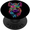 Un dolce cinghiale per gli amanti della Cinghiale Cacciatori di Selvaggina Suini Cinghiali PopSockets PopGrip Adesivo