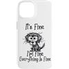 Funny Meme Shirts and Gifts for Men Wome Custodia per iPhone 14 Va bene, sto bene, va tutto bene, divertente meme AAA