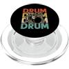 Drummer Gift Drumming Gifts & Drum Set S Divertente Drumming Art per uomo e donna Drumline Drum Set batterista PopSockets PopGrip per MagSafe