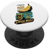 Whisky Drinkers Humor Una banana costa 105 calorie shot di whisky è 80 scegli saggiamente PopSockets PopGrip Adesivo