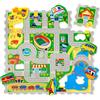 Hakuna Matte Tappeto Puzzle Bambini Citt 1,2x1,2m - 16 Mattonelle in NbyA