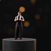 Figurina di Meccanico Dipinto a Mano Figure di Persone in Miniatura per Diorama