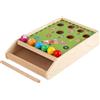 Gioco di Biglie in Legno Completo Biliardo da Tavolo Robusto per Casa, Famiglie