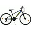 AURELIA Bicicletta 24 MTB Ring 24" Shimano 18V Nero Verde Blu