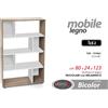 Gicos Libreria Bicolor cm.80x24 h.123