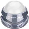 MURLIEN Massaggiatore a rullo per massaggio, sollievo muscolare stretto e dolorante, massaggiatore manuale, allevia la tensione di spalle, braccia, schiena, gambe, polpacci, piedi o muscoli (bianco)