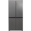 Hoover Frigorifero Americano Side by Side Capacità 467 Litri Classe energetica E Raffreddamento No Frost colore Argento - HHCR3818ENPL H-Fridge 700 Maxi