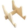 Generisch Supporto per tavola a rotelle, supporto per Balance Board in legno, supporto compatto per interni per attrezzature da allenamento, organizer funzionale, soluzione di visualizzazione ordinata per