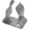 QuivyLivy Morsetto a molla in acciaio inox, supporto per remi, per barche, yacht camper, dimensioni 3/4 e 1, accessorio lucido per canna da pesca (piccole dimensioni)