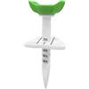 Kaeltsyn Tee per palline da golf regolabili in altezza con guida di mira integrata Materiali plastici Tee da golf perfetti per allenamento e abbinamento, altezza regolabile