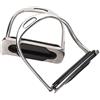 Eminchu Staffa per Cavallo in Acciaio Inossidabile Design Antiscivolo Guida Forniture Equestri 12 Cm 2 unità