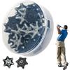 Generisch Punte da golf, 18 inserti con impugnatura, per tutte le scarpe da golf, per uomo e donna, per campo da golf e allenamento verde
