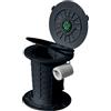 Generisch Toilette portatile per - Robusta capacità di carico di oltre 380 kg, sedile WC compatto e pieghevole, vasino da viaggio leggero con coperchio, secchio da campeggio pieghevole per l'uso in