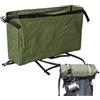 Generic Zaino Tracolla Porta Telefono Attacco a Spalla Impermeabile Utility Bag Escursionismo Campeggio Outdoor Tool Storage Accessorio Nero 190 Personaggi, Verde militare, Refer to description, Unisex