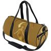 GuoChe Borsone sportivo rotondo leggero con tasca interna borsa da palestra per uomo donna borsone da viaggio sport linea oro imperatrice tarocchi luna stella arte celeste