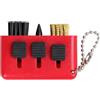 Generic Golfs Slot Spazzole di pulizia Portatile Club Cleaner Retrattile Multiplo 3 in 1 Golf Spazzole Tasca Carry Tool Club Pulizia Strumento Corso Manutenzione