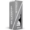 WILSON Staff Model X Palline da golf (bianco, 3 pezzi) 1 manica 2024