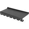 Qqmora Rastrelliera per Palestra con Design Resistente e Facile Organizzazione per L'attrezzatura della Palestra Domestica, Metallo 38 X 15,7 X 5 Cm