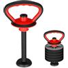 Healeved Impugnatura Regolabile per Kettlebell in Plastica per Allenamento Forza, Base Resistente e Accessori per Esercizi di Tutto Corpo in Palestra o Ufficio
