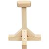 Generico Wooden Handstand Bar - Ergonomic Anti-Slip Gymnastic Parallettes