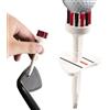 Generic Tee da golf per tappeti 5 Altezze Strumento di Allenamento Regolabile