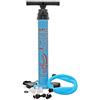 SUPwave® Air 7, pompa a mano, pompa ad alta pressione con pistone a doppia azione, pompa ad aria, ideale per SUP, kitesurf, gommone gonfiabile