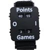 Lurrose Orologio Padel Portatile con Display ad Alta visibilità, Resistente alle Intemperie, Braccialetto Regolabile in PLA per Tornei di Padel e Cricket