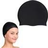 ARYIMYDP Cuffia Nuoto Silicone, Cuffie Piscina Bambino Bambina, Impermeable, Elástico y Antideslizante, que No Tira Del Pelo, para Niños y Niñas de 6 a 12 Años, Ideal para Nadar y Bucear