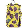 WDdZzyy Zaino da tennis e badminton carino robusto borse da palestra zaino da viaggio per uomo donna tennis sport frutta gelso fresco giallo