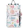 WDdZzyy Zaino da tennis da donna e uomo, carino e robusto, borsa da viaggio per tennis, badminton, pickleball, squalo, bufalo, plaid coniglietto