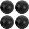 CTIRCHIU Accessori Nero 4 Fitness Pezzi Attrezzature Fermacavo per in Pp Multifunzione, Leggero e Anti-Scivolo Cavi Palestra Allenamento e Viaggio