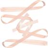 MAGICLULU Nastro in Raso Rosa per Scarpe da Balletto Punta, 2 Pezzi, Morbido e Resistente, per Danza e Spettacoli Scenici