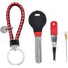 Generic Portables Outdoor Doppie Scanalature Amo Da Pesca Affilatura Hones Nuovo Pesca Macinazione Gancio Affilatrice Strumento Accessorio Esterno Doppie scanalature