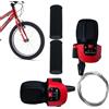 Generic Leva del cambio per bicicletta a 21 velocità, in ABS, 20 x 15 x 3 cm, con impugnatura girevole di precisione, per mountain bike