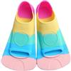 Generic Pinne per bambini, materiale in silicone per uso alimentare, materiale delicato sulla pelle, attrezzatura professionale per immersioni, design umanizzato, accessorio per allenamento e snorkeling