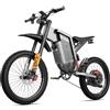 Generico EKX Bicicletta Elettrica Fuoristrada per Adulti X21 Max, Motore Veloce da 48MPH, Batteria da 60 V 30 Ah, Sospensioni Complete, Parafango Anteriore da Moto da Cross