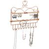 Relaxdays AD237 Relaxdays Porta Gioielli Da Parete, Per Collane, Orecchini E Bracciali